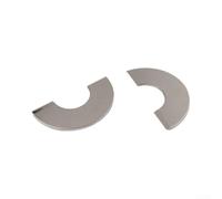 Lot de 2 cache-tuyaux en acier inoxydable pour salle de bain, douche, mur, anti-cernes décoratifs pour tuyaux d'eau, conduites de radiateur, pour cuisine, évier, toilettes, lave-vaisselle, utilisation