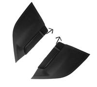 Lot De 2 Caches De Crochet De Remorquage en Plastique Noir pour Pare-Chocs Avant Gauche Et Droit pour Toyota RAV4 2016 2017 2018 Modèle UE 53285-0R100