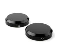 Lot de 2 caches de fourche de moto noirs en billettes, for Victory Cross Country, Victory Cross Roads, Victory Magnum, X-1 et Highball