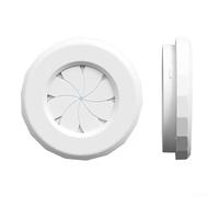Lot de 2 caches de judas rotatifs noirs, protection de l'intimité pour sécurité de la maison, capuchon d'objectif œil de chat résistant à la rouille, pour une installation facile du bouclier de 5,8 cm