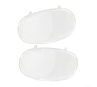 Lot de 2 caches de lumière de portière de voiture, cache-poussière de phare de voiture, pour Mitsubishi pour L200 pour Triton MK4 06-14, ajustement direct côté gauche et droit