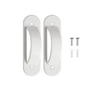 Lot de 2 caches de protection pour interrupteur mural avec vis, pour interrupteur à bascule pour protéger vos lumières ou circuits contre l'allumage ou l'éteindre accidentellement, blanc