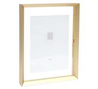 (LOT DE 2) Cadre photo DEKNUDT S028 (Aluminium) effet flottant