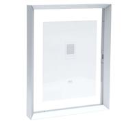 (LOT DE 2) Cadre photo DEKNUDT S028 (Aluminium) effet flottant