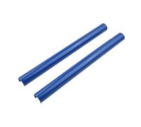 Lot de 2 cadres de calandre avant, bandes décoratives, barre de support, renfort en V, for F30, F31, F32, F33, F34, F35, bandes décoratives bleues