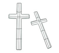 Lot de 2 cadres de couronne en fil métallique avec base croisée pour décoration florale de Noël, printemps, porte d'entrée, fournitures d'artisanat en forme de couronne en métal
