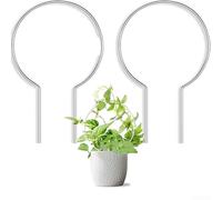 Lot de 2 cadres d'escalade en acrylique pour plantes avec formes artistiques offrant un support robuste pour arrangements floraux et présentoirs de jardin