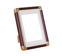 Lot de 2 cadres photo en plastique avec coins arrondis lisses pour photos de 15,2 cm, 17,8 cm, 20,3 cm, 25,4 cm et pour photos A4 pour intérieur dans les environnements résidentiels et professionnels