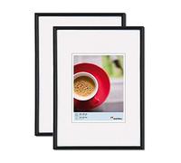 Cadre Photo Walther Design Plastique ''galeria'' 30x45 (passepartout Fenêtre 20x30) Noir