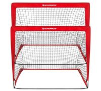 Lot De 2 Cages De Football Pour Enfants, Filet De Football, Montage Rapide, Pour Jardin, Cours, Cadre En Fibre De Verre, Tissu Oxford Et Polyester