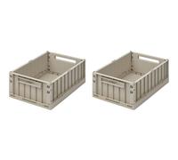 Lot de 2 caisses de rangement Weston M Sandy