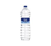 Lot de 2 Caisses d'Eau Font Vella Bouteille PET 1,25 Litres - 15 Bouteilles par Caisse - Total 30 Bouteilles