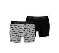 Lot De 2 Caleçons Puma Homme, Vêtements, Middle Grey Melange/Noir, 3