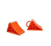 Lot de 2 cales de roue pour remorque et caravane