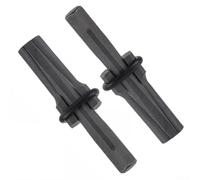 Lot de 2 cales de séparation pour béton, granit, marbre, basalte, grès, calcaire, schiste, conglomérat, alliage d'acier, 18 mm, diamètre 105 mm, longueur 2 pièces