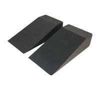 Lot de 2 cales de squat pour mollet - Pédales extensibles en EVA souple - Forme plate confortable - Étanche - Pour étirements, pieds plats, pilates, musculation, gym à domicile