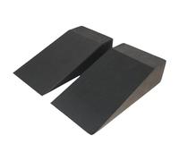 Lot de 2 cales de yoga - Bloc de cale squat - Planche oblique extensible multifonction - Bloc de rehaussement de mollet antidérapant - Pour pilates de pompes