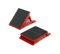 Lot de 2 cales roue Métal - Voiture Caravane Remorque