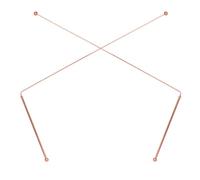 Lot de 2 cannes à souhait en cuivre pur à 99,9 %, équipement de chasse aux fantômes spirituel pour la chasse aux fantômes, la chasse à l'eau, la chasse au trésor, les objets enterrés, etc.