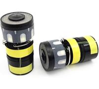 Lot de 2 capsules de rechange compatibles avec microphone sans fil Shure Beta58 58A PGX SLX ULX