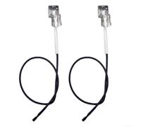 Lot de 2 capteurs d'aiguille à induction d'allumage pour Master pour forge pour barbecue Charbroil Fil de 700 mm pour électrode durable