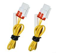 Lot de 2 capteurs de dégivrage 5K pour réfrigérateur Samsung DA32-00006W - Kit de réparation de thermostat de rechange - Contrôle de l'évaporateur - 45 cm