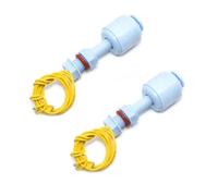 Lot de 2 capteurs de niveau d'eau, à la fois les circuits AC220 V et AC/DC24 V, peuvent être utilisés, pour hydroponique, jardinage, aquarium, piscine, réservoir 52 mm