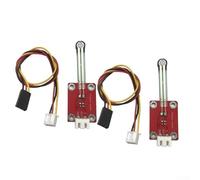 Lot de 2 capteurs de pression à couche mince résistive utilisant un matériau sensible à la pression avancé pour une mesure de pression électronique avec sortie de signal analogique (blanc blanc)