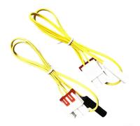 Lot de 2 capteurs de température de dégivrage pour réfrigérateur Samsung, 5K 45 cm, jaune avec contrôle de précision pour une conservation optimale des aliments