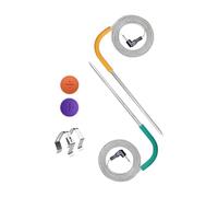 Lot de 2 capteurs de température de rechange pour grills à granulés Traeger et sonde à viande de fumoir, prise de 3,5 mm compatible avec sonde à viande Traeger avec 2 joints de sonde