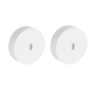 Lot de 2 capteurs de température et d'humidité intérieurs compatibles avec ZigBee avec stockage de données cloud et alertes
