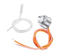 Lot De 2 Capteurs De Température For Réfrigérateur WR55X10025, Remplacement Du Thermostat De Dégivrage 914093 Et WR50X10068, Compatibles Avec Les Réfrigérateurs GE