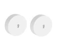 Lot de 2 capteurs d'humidité de température SNZB-02 pour Sonoff pour Zigbee Capteur d'humidité de température Remotel Moniteur Smart Home