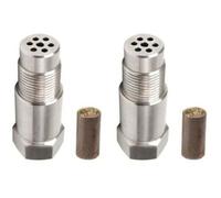 Lot de 2 capteurs d'O2, capteur d'oxygène pour voiture Cel Fix Check Engine Light Eliminator Adapter Oxygen M18X1.5