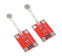 Lot de 2 capteurs nano sensibles à la pression 3,3-5 V pour microcontrôleur Raspberry Pi - Test électronique (blanc)