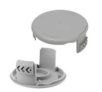 Lot de 2 capuchons de bobine de débroussailleuse compatibles avec Ryobi AC14HCA RLT1825M20S/OLT1832/RLT183215 18 V ONE+, capuchon de bobine de rechange durable