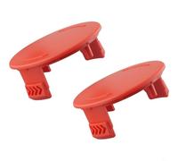 Lot de 2 capuchons de bobine de rechange pour Bosch AFS 2337 F016F04841 - Convient pour 7405 en plastique ABS - Pour débroussailleuse