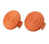 Lot de 2 capuchons de bobine de rechange pour débroussailleuse filaire Worx WA0216 WG124 WG116 compatibles avec plusieurs modèles