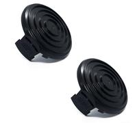 Lot de 2 capuchons de bobine pour coupe-bordures GT30 - Housse de rechange pour débroussailleuse - Protection de fil de rechange qui s'enclenche en place en toute sécurité dans l'outil de jardin