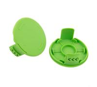 Lot de 2 capuchons de bobine pour débroussailleuse de 1,65 cm - Remplace 3411546A-6, coque de rechange en ABS pour modèles GreenWorks 21332 21222A 21602 BST4000 STBA40B210