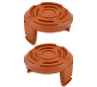 Lot de 2 capuchons de bobine pour débroussailleuse MGTP18Li, MGT1825-Li, MGT1827-Li - Couvercle de bobine de rechange en ABS qui se clipse en toute sécurité pour maintenir la ligne et faciliter le