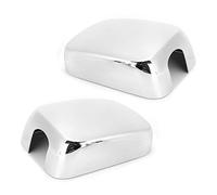 Lot de 2 capuchons de coque de rétroviseur en plastique ABS durable pour pièces de rechange compatibles avec les modèles JL 2004 2005 2006