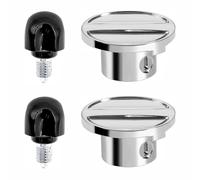 Lot de 2 capuchons de fixation de moyeu, vis de fixation en plastique en alliage de zinc pour batteurs sur socle compatibles avec KitchenAid