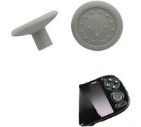 Lot de 2 capuchons de joystick ergonomiques antidérapants en polycarbonate pour rétroid Pocket 5 (gris)