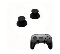 Lot de 2 capuchons de joystick pour 8BitDo SN30pro+/SF30pro, housses de rechange antidérapantes et anti-relâchement pour 8BitDo SN30pro+/SF30Pro, noir