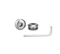 Lot de 2 capuchons de pédales de vélo en alliage d'aluminium pour améliorer la housse de vélo