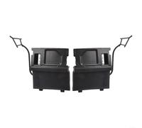Lot de 2 capuchons de protection pour pare-chocs avant, crochet de remorquage pour véhicules 2014 2018, OEM 7P6807185A 7P6807186A Composants en plastique