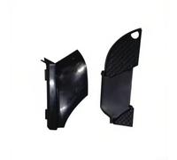 Lot de 2 capuchons d'œillet de remorquage avant pour Mercedes CLK W208 98-02 en plastique ABS finition noire OEM