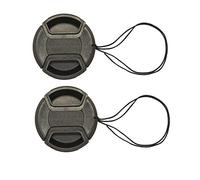 Lot de 2 capuchons d'objectif 24-240 mm pour Canon EOS R5 R6 w/RF Objectif 24-240 mm, Sony FE 24-240 mm, 16-35 mm