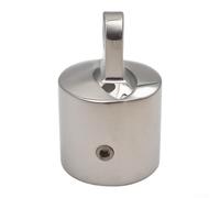 Lot de 2 capuchons en acier inoxydable de 30 mm de diamètre avec outil | Comprend une ssortie, facile à installer, s'adapte aux auvents, pour les hauteurs bimini, les connexions de matériel de